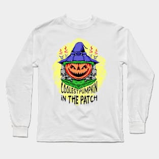 Coolest Pumpkin In The Patch - Coolest Halloween Long Sleeve T-Shirt